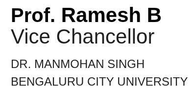Prof Ramesh B